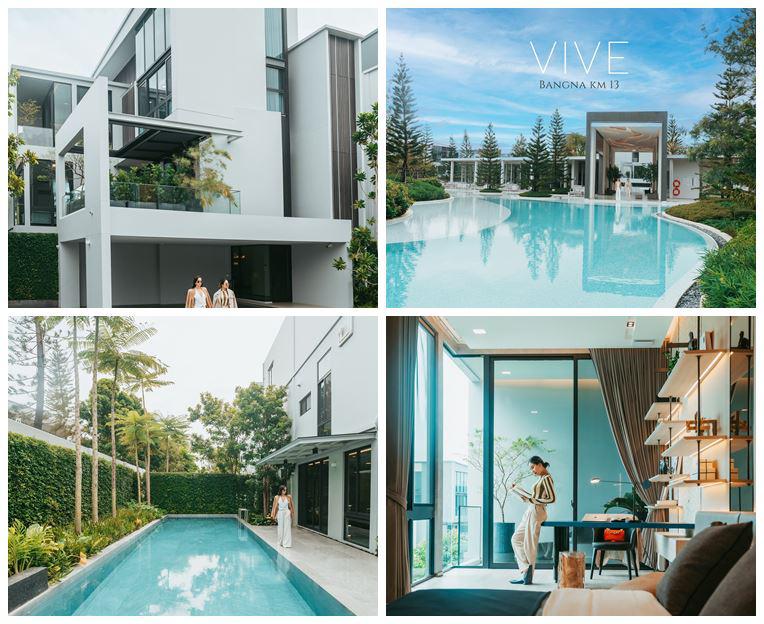 Vive Bangna km13 บ้านเดี่ยว 3ชั้น พร้อมลิฟต์ส่วนตัว ดีไซน์ใหม่ สไตล์ Beyond Loft