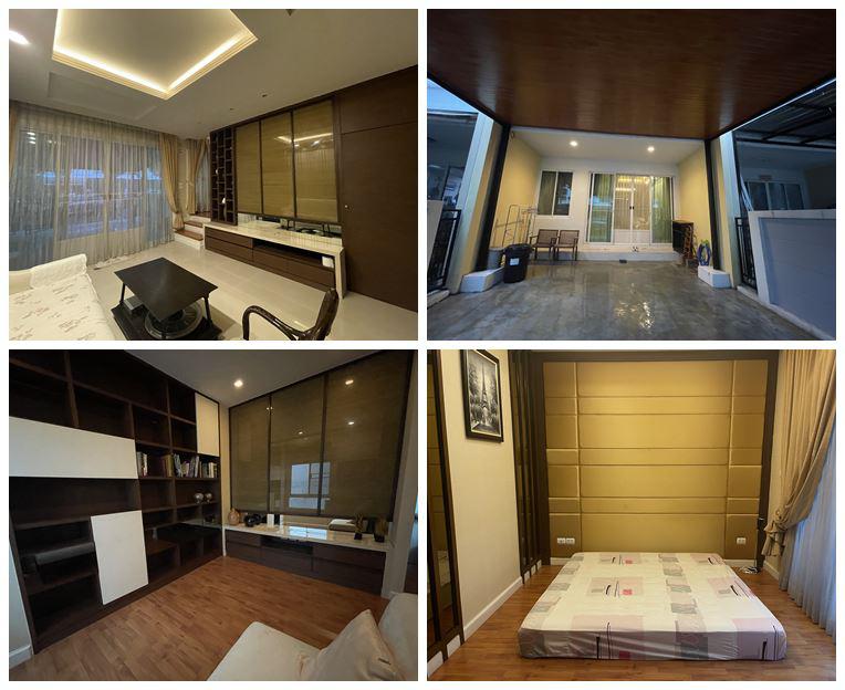 ขายทาวน์เฮ้าส์ บ้านกลางเมือง อ่อนนุช-วงแหวน 3 นอน 3 น้ำ ทำเลดีด้านหน้า ใกล้คลับ
