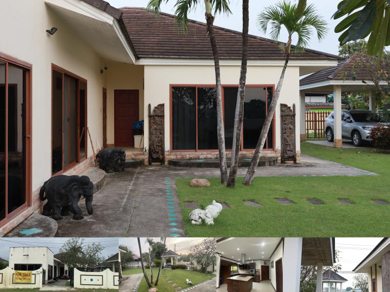 บ้านเดี่ยวชั้นเดียว 147 ตร.ว. ในย่านเงียบสงบของหัวหิน