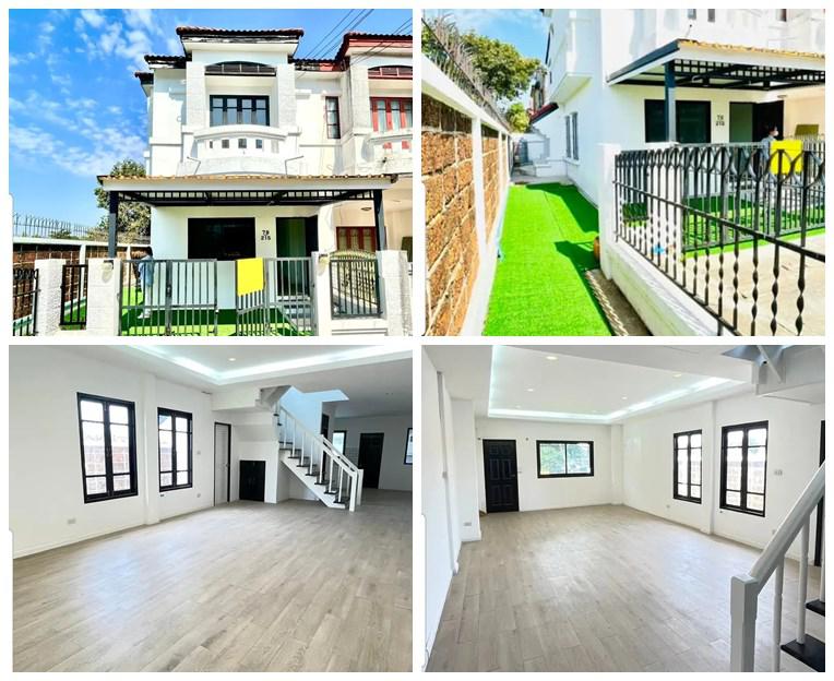 บ้านสวย รีโนเวทใหม่ เนื้อที่เยอะ ราคาถูก หมู่บ้านบุศรินทร์ สายไหม เนื้อที่ 35ตรว