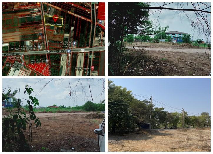 ขายที่ดินแปลงใหญ่ 16ไร่ 2งาน 77ตร.วา - ลาดหลุมแก้ว ปทุมธานี โทร 090-8982918