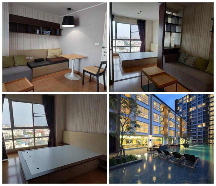 ขาย คอนโด ยูดีไลท์ แอท ห้วยขวาง สเตชั่น ตึก C ชั้น 18 ทิศตะวันออก ชั้นสูง วิวสวย