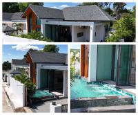 ขายบ้านพร้อมสระว่ายน้ำส่วนตัว อำเภอเมืองร้อยเอ็ด ติดถนน 4เลน ตกแต่งพร้อมเข้าอยู่