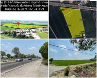ขายที่ดิน 35-3-6 ไร่ ริมถนน 346 ปทุมธานี-บางเลน