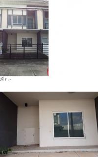 ขายทาวน์เฮ้าส์ 100/158 หมู่บ้านพลีโน่ ติวานนท์-แจ้งวัฒนะ  บ้านใหม่ ปากเกร็ด นนทบุรี ขนาด 0-0-18 ของ ธนาคารกรุงไทย