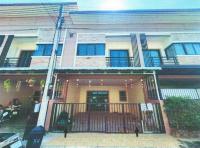 ขายทาวน์เฮ้าส์ ตลาดกระทุ่มแบน กระทุ่มแบน สมุทรสาคร ขนาด 19.2 ตร.ว. ของ ธนาคารอาคารสงเคราะห์
